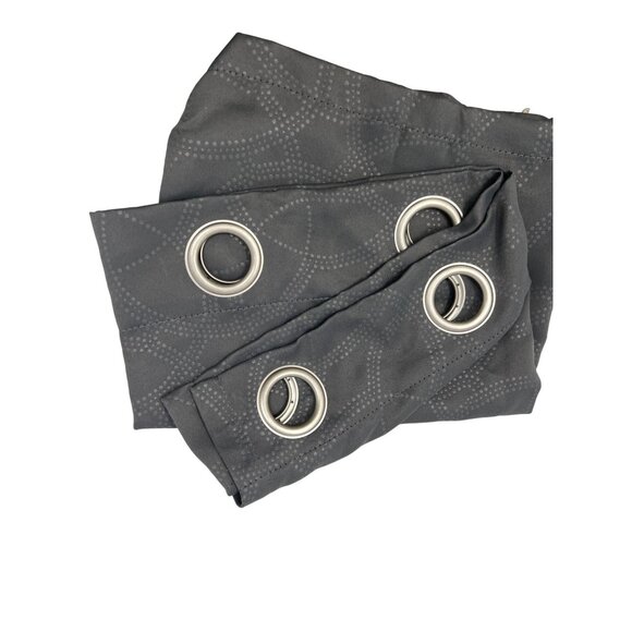 Kohl’s Natural Grey Valance Decorative Blackout Window Curtain Lightweight New - Picture 2 of 4